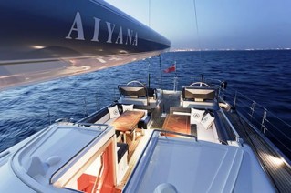 Sail Yacht AIYANA -  Aft Deck